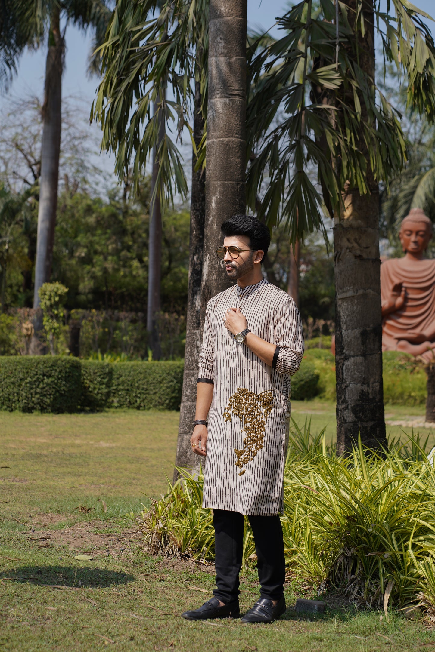 The Sovereign Cheetah Kurta