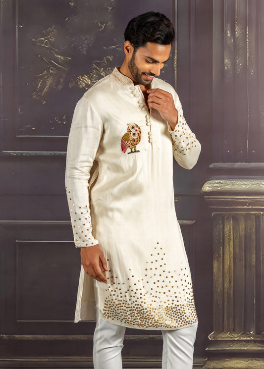 Ivory Serenity Kurta