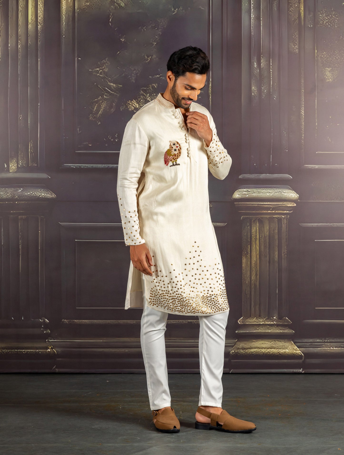 Ivory Serenity Kurta