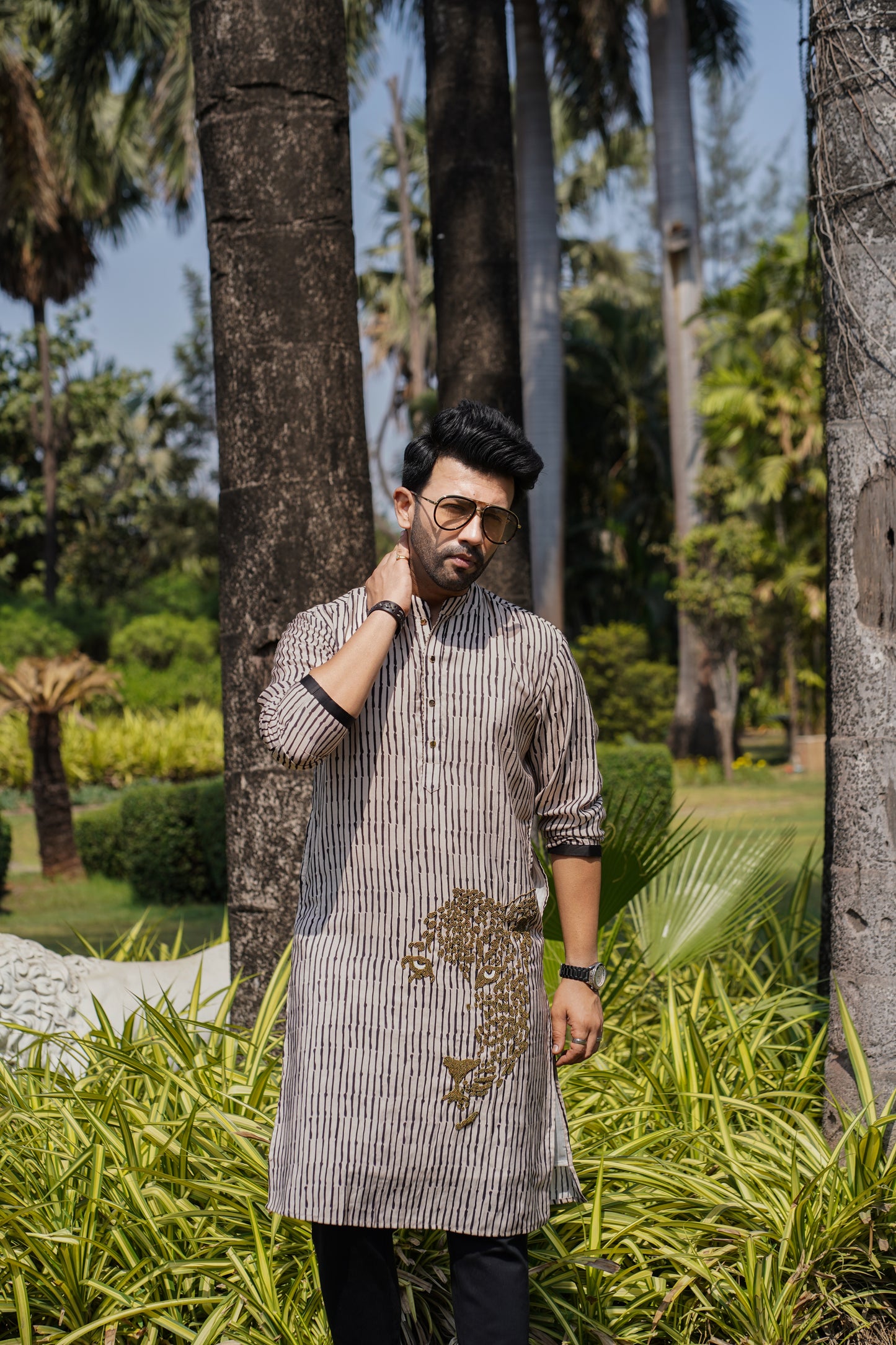 The Sovereign Cheetah Kurta