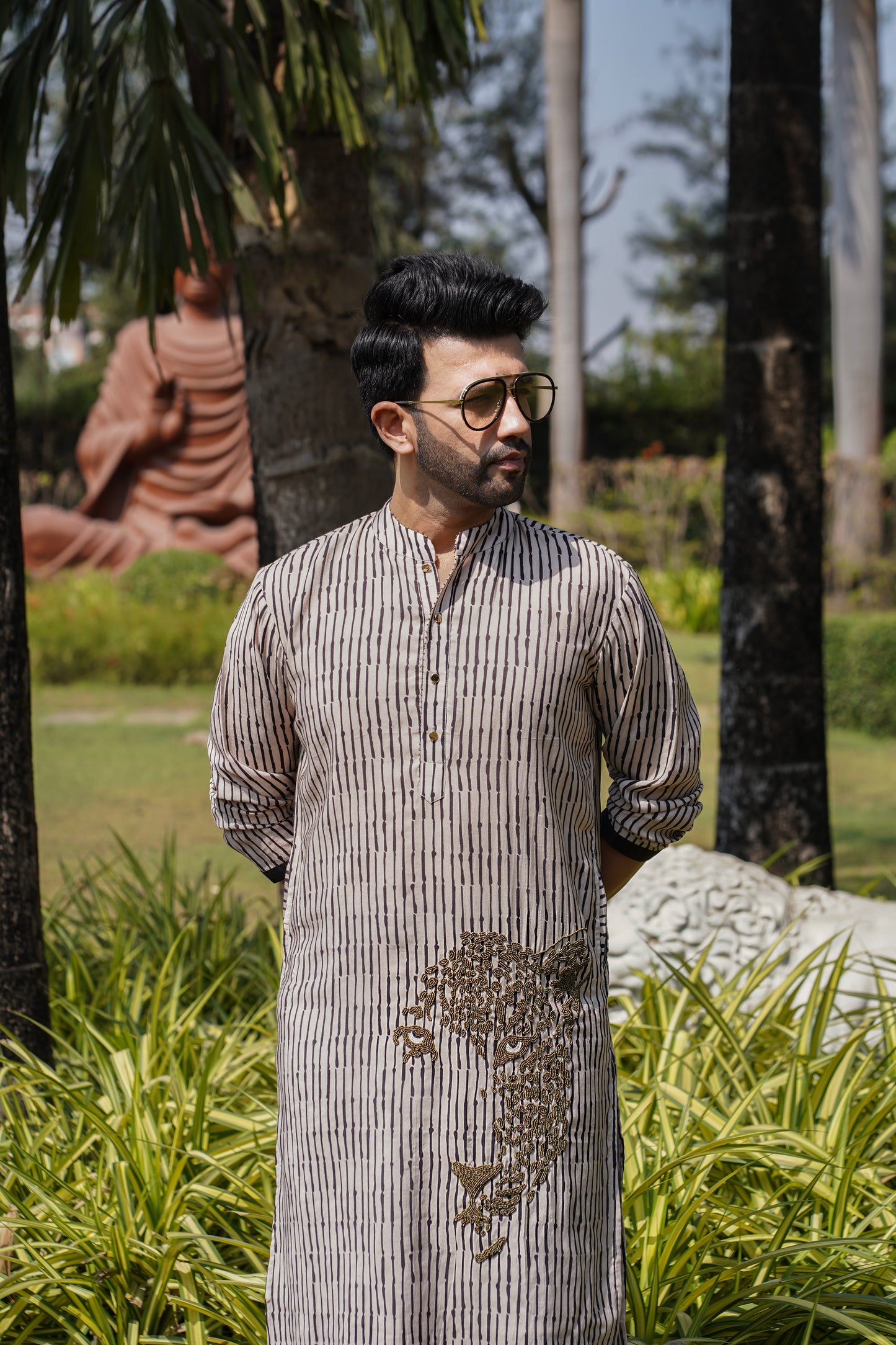 The Sovereign Cheetah Kurta