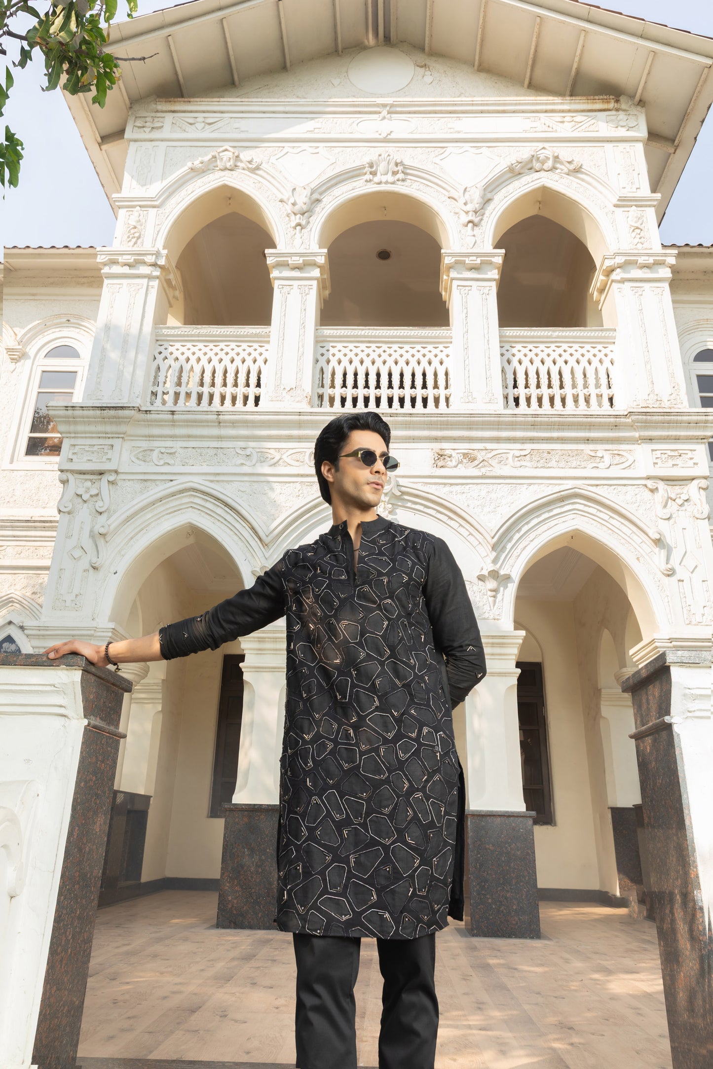 Shadow Linen Kurta