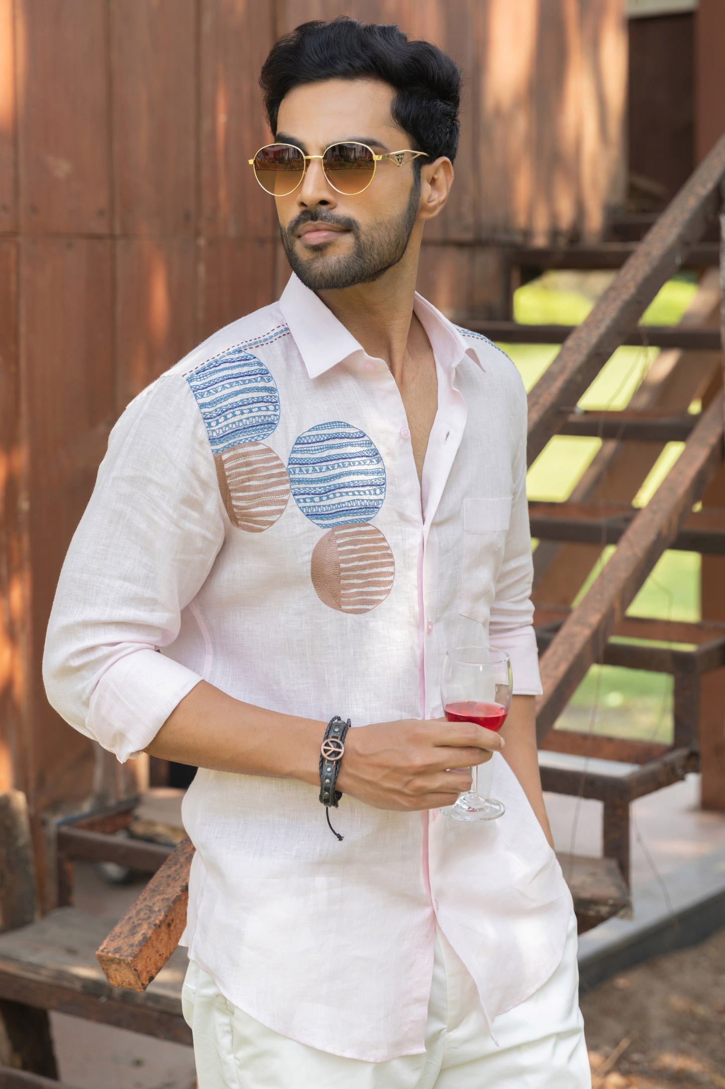 Soft Petal Linen Shirt