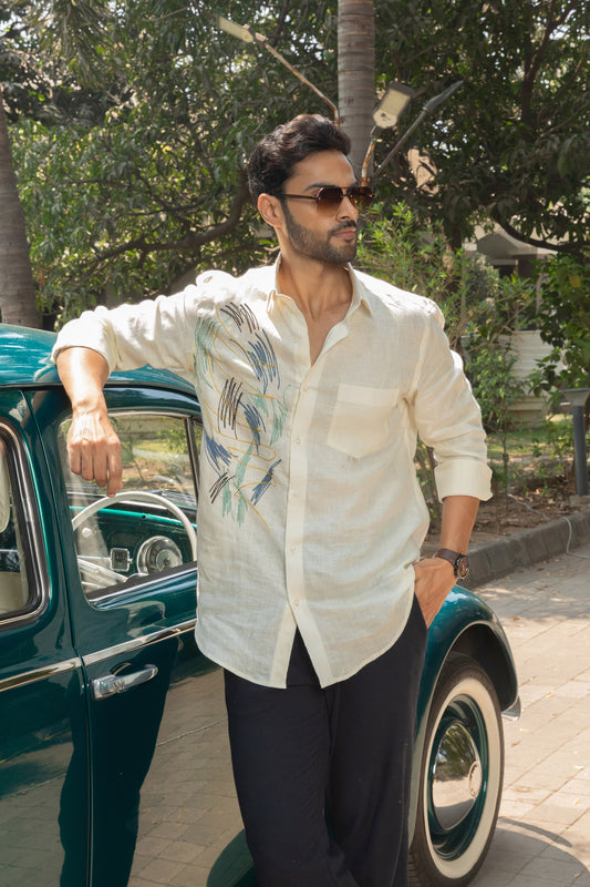 Creamstone Linen Shirt