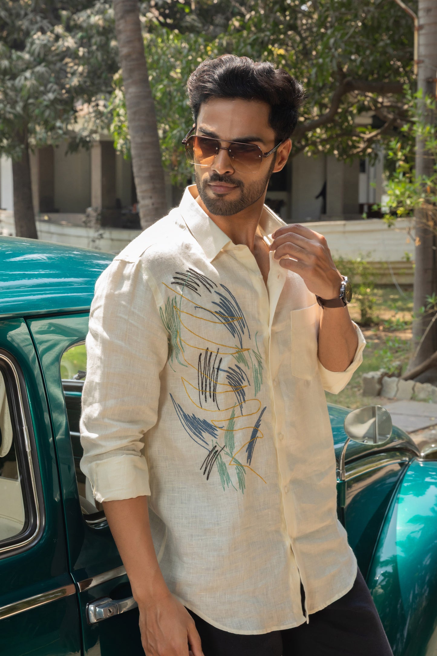 Creamstone Linen Shirt
